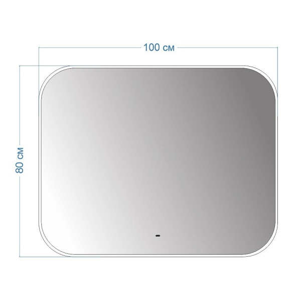 Зеркало Maretti Florenza FL1410080P69EL 100x80 см