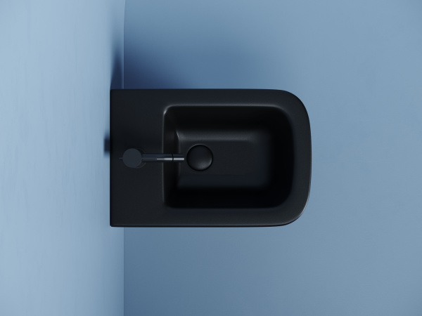 Подвесное биде Ceramicanova Union, черный матовый, CN4010MB