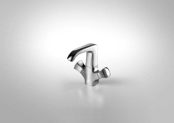 Смеситель для раковины Bravat Whirlpool F178112C, хром