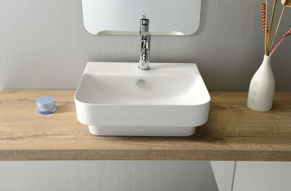 Раковина накладная ISVEA Sott'Aqua 10SQ50048SV