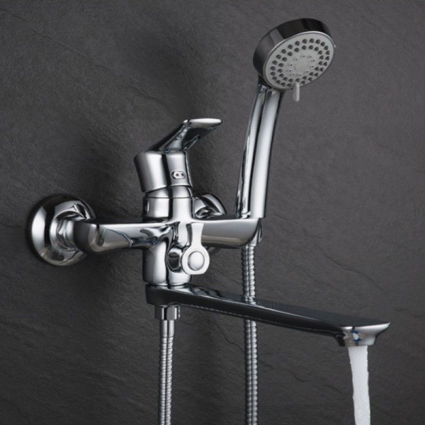 Смеситель для ванны D&K Rhein DA1273301, хром