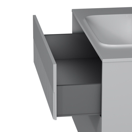 M8FFUX1002WM Func База под раковину AM.PM (push-to-open), 100 см, цвет белый матовый