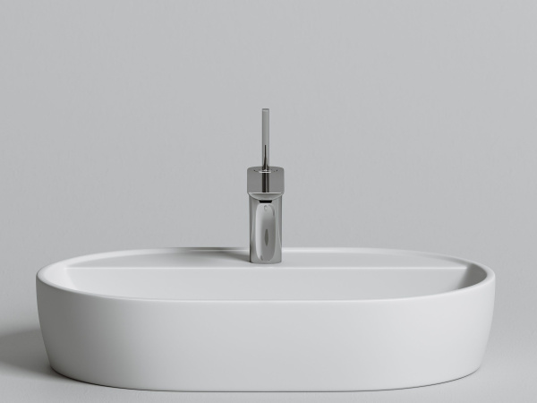 Умывальник накладной Ceramicanova Element 600*400*125мм, Белый, CN6035