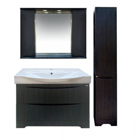 Зеркало-шкаф Misty Элвис 105 венге