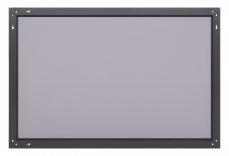 Зеркало Brevita Mars 120 в черном профиле MARS-02120-ЧмП