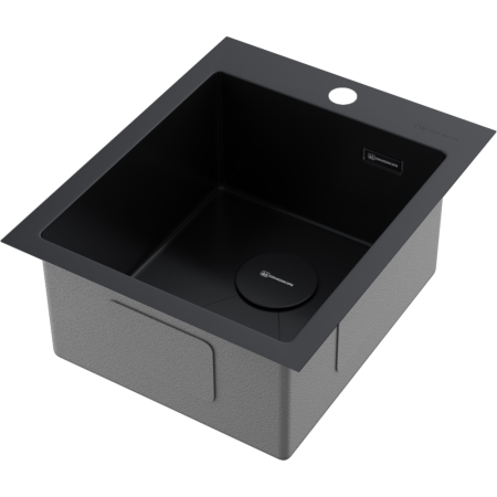 Кухонная мойка Omoikiri Akisame 41-GB нерж. сталь/графит 4997011