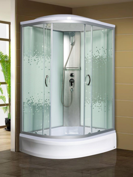 Душевая кабина МОНОМАХ МОНОМАХ 100/70/24 МЗ R 1000х700х2100мм