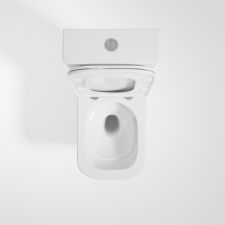 Унитаз-компакт Vincea Tornado Q-Line VT2-12T, цвет белый, ультратонкое сиденье soft-close, P-trap