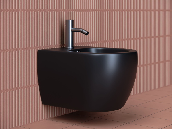 Подвесное биде Ceramicanova Play, черный матовый, CN3002MB