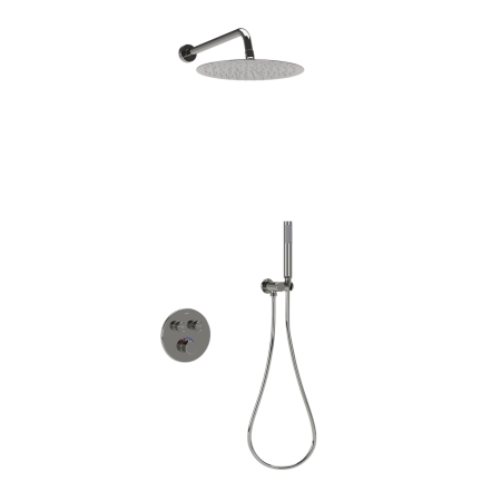 Душевой комплект SANCOS Link встраиваемый, c термостатическим смесителем, цвет хром, арт. SC3005CH