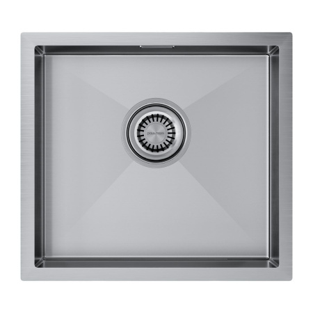 Мойка Paulmark ALLER 48 UNI PM804844-BS 440х480х200 мм, нержавеющая сталь AISI 304, брашированная нерж.сталь