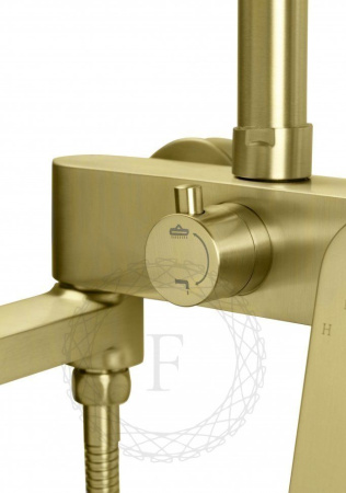 Душевая система FILARETE Retta FL2030 (Матовое золото)