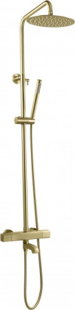 Душевая система FILARETE FL2050 с термостатом (Матовое золото)