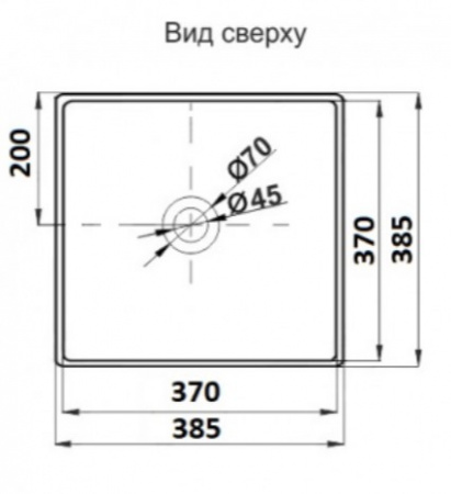 Раковина накладная CeramaLux W1531A