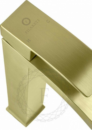 Cмеситель для раковины FILARETE Waterfall FL6010 (Матовое золото)