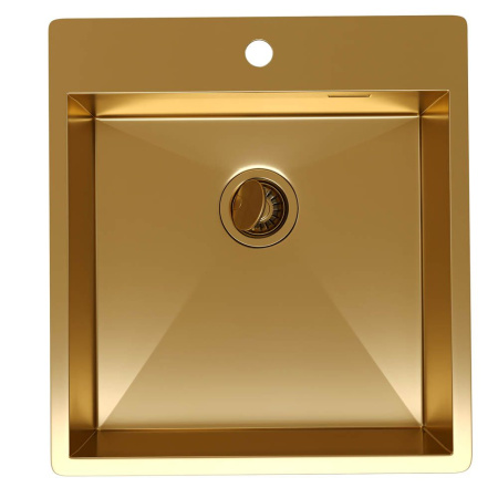 Кухонная мойка Reflexion Iseo RX2246GD брашированное золото