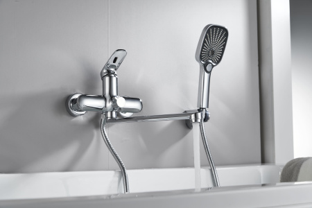 Смеситель для ванны Shevanik S8522, хром