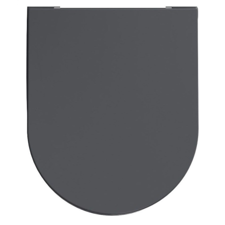 Сиденье для унитаза ISVEA Infinity VEA Rondo F50 ШГ 365*445 антрацит матовый 40KF0522I-S