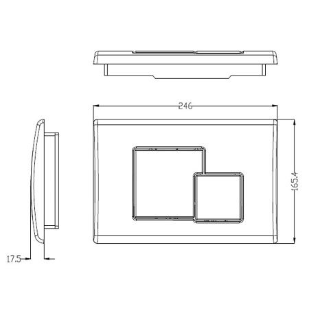 Унитаз с инсталляцией WeltWasser MARBERG 507 + BAARBACH 004 GL-WT + MAR 507 SE