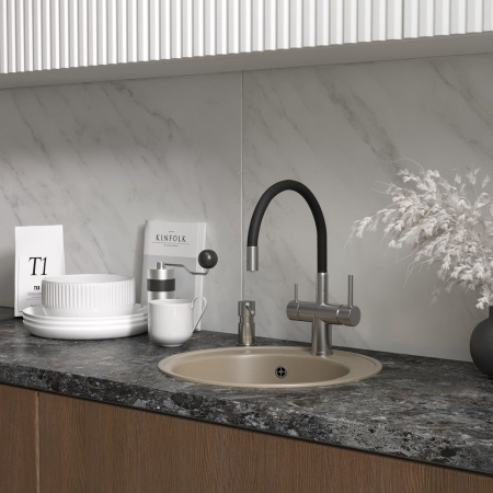 Кухонная мойка Reflection Arena RF0148BE, бежевый