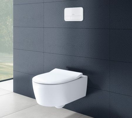 Унитаз подвесной Villeroy&Boch Avento 5656RS01 с сиденьем микролифт