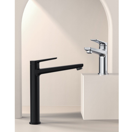 Смеситель для раковины Splenka S04.10.06, черный