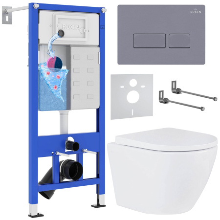 Комплект 6 в 1 Roxen StounFix Dual Fresh 966774  (состоит из: 710200, Caspia 410280DG, 530185-02)