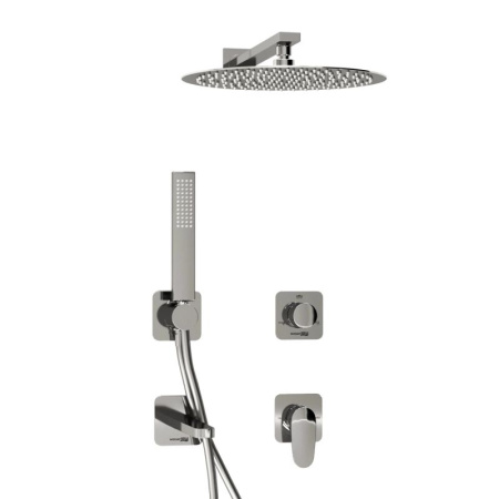 A3151.269.270.090.116.271.087.103 Встраиваемый комплект для ванны WasserKRAFT с верхней душевой насадкой, лейкой