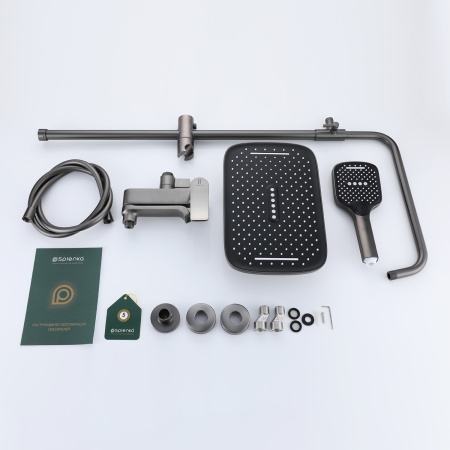 Душевая система Splenka S31.24.09, графит