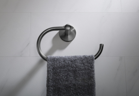 Кольцо для полотенец TIMO Saona 13050/18, черное золото