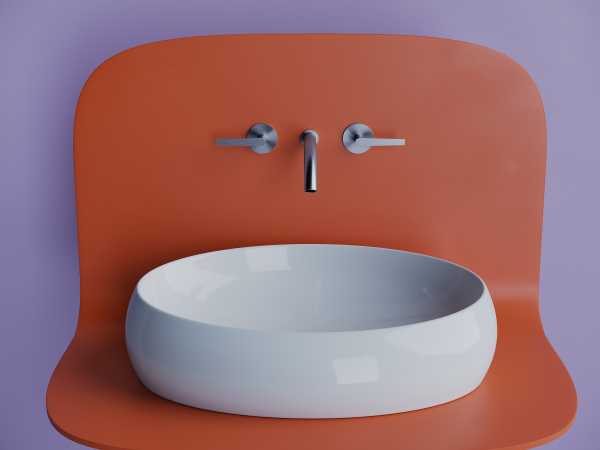 Умывальник чаша накладная овальная Ceramicanova Element 560*390*150мм, Белый, CN5033