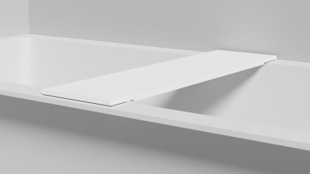 Полка для встраиваемой ванны Salini GABBIANO IN 680, белый, 1906203M