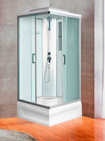 Душевая кабина River QUADRO XL 90/41 MT 900х900х2200мм