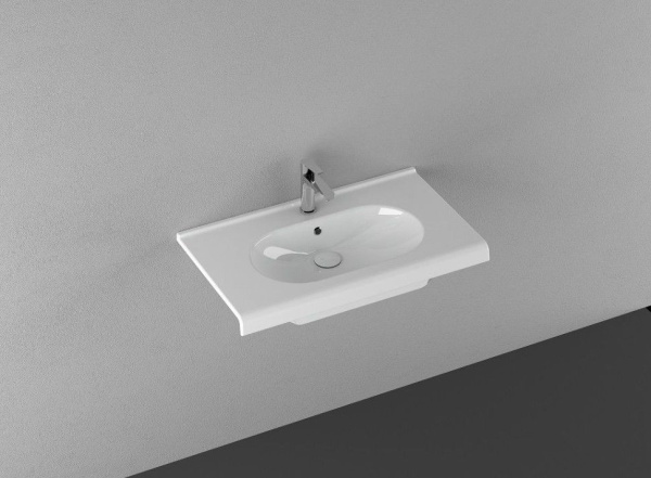 Раковина ISVEA Sentimenti накладная 820*465*170 1 цвет белый 10SM50082SV