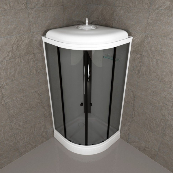 Душевая кабина Тритон Щ0000067300  Грэй-Вайт 90*90 А (ПД31)