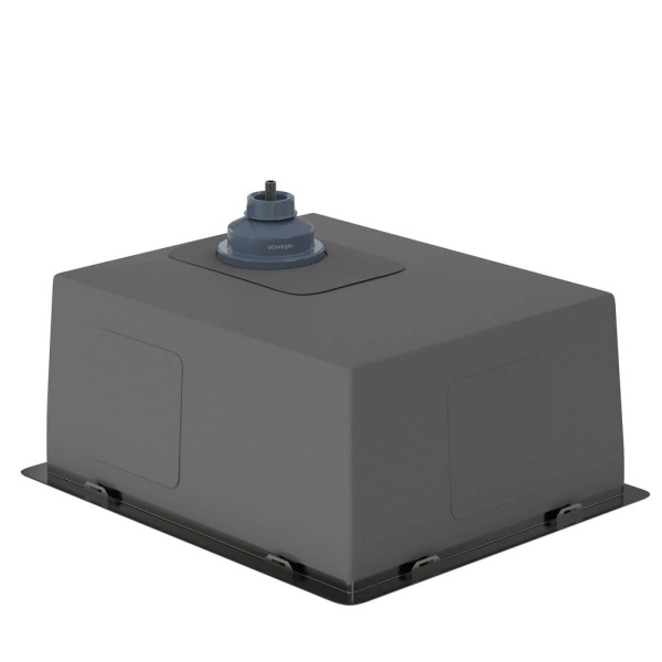 Кухонная мойка Reflexion Como RX2038BL оружейная сталь