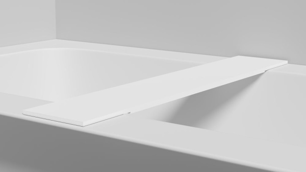 Полка для встраиваемой ванны Salini GABBIANO IN PLUS, белый, 1906210MN