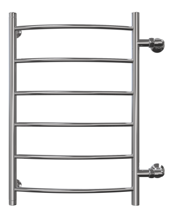 Полотенцесушитель Арго Классик 2  50-80 1", 6 перекладин (К-боковое 50, Прямая), 07055