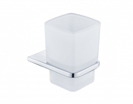 Настенный стакан одинарный Grocenberg AC0053 (Хром)