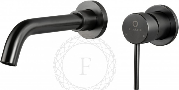 Cмеситель для раковины FILARETE Roun FL4020 (Графит)