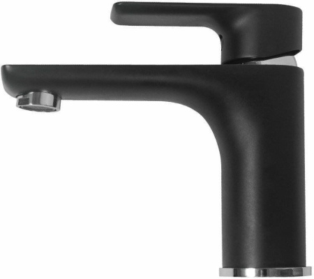 Cмеситель для раковины Hansberge H1099 Черный хром