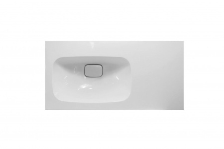 Раковина из литьевого мрамора Taliente 120 см ФР-00006480 мебельная цвет белый