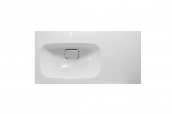 Раковина из литьевого мрамора Taliente 120 см ФР-00006480 мебельная цвет белый