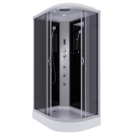 Душевая кабина Niagara Classic NG-3512-14LF (120х80х215) низкий поддон(13см),стекло тонированное,3 места