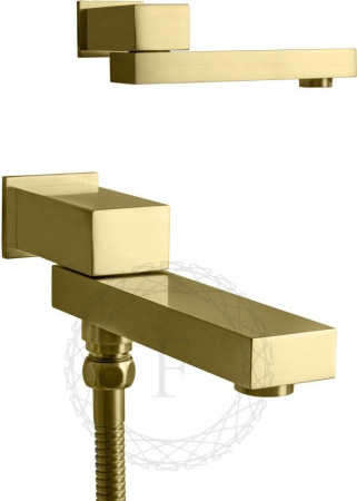 Душевая система скрытого монтажа FILARETE Fing FL1042 (Матовое золото)