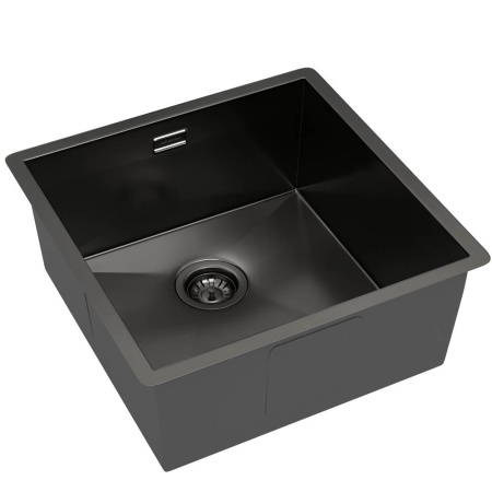 Кухонная мойка Reflexion Como RX2044BL оружейная сталь