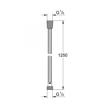 Душевой шланг Grohe Relexaflex Metal Longlife 28142000