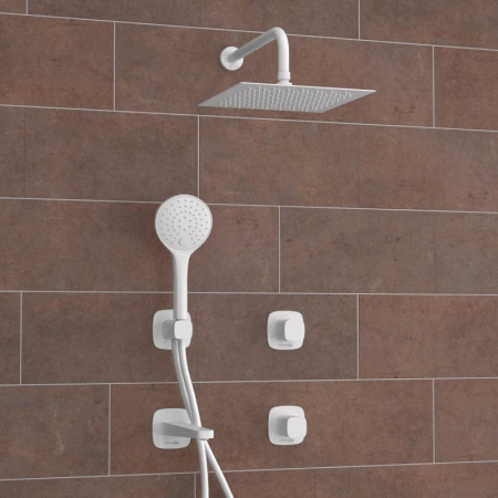 A9551.267.316.146.254.328.156.155 Встраиваемый комплект для ванны WasserKRAFT с верхней душевой насадкой, лейкой