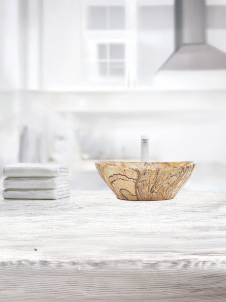 Раковина накладная WeltWasser WW SK ELBACH 3078 M818