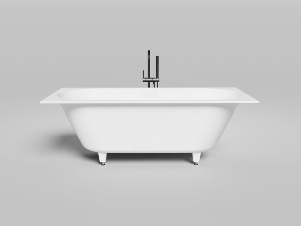 Ванна встраиваемая Salini ORNELLA AXIS KIT 170x75 покраска по RAL полностью, S-Stone, матовый 103523MF